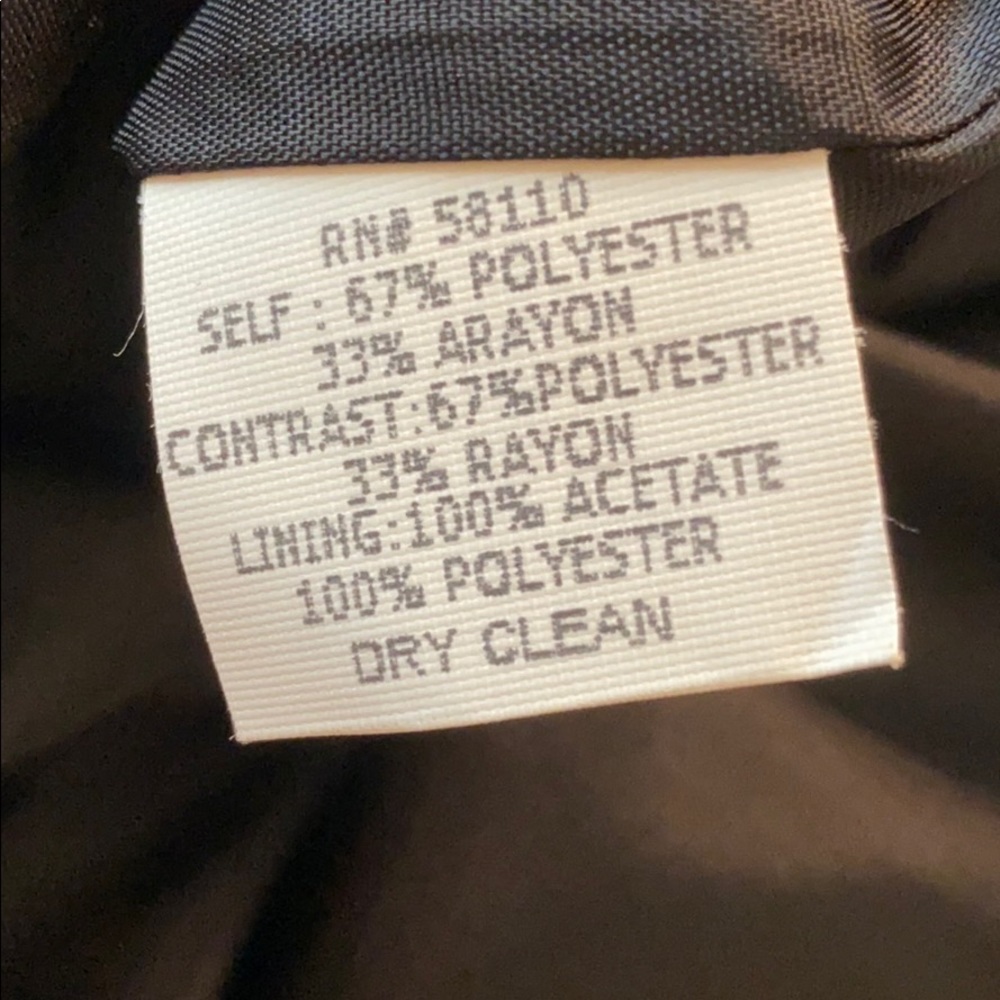 NWT David Meister Plaid & Floral Career Dress 8 - Picture 7 of 8